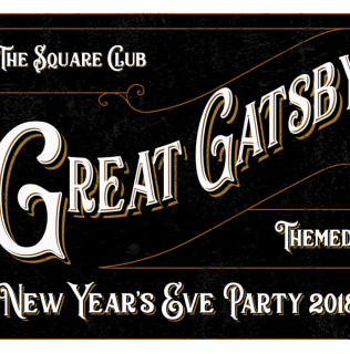 NEW YEAR’S EVE 2018: 1920’s Great Gatsby Themed Party