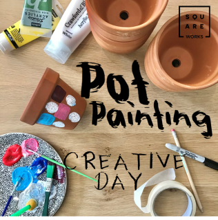 Creative Day: Pot Painting